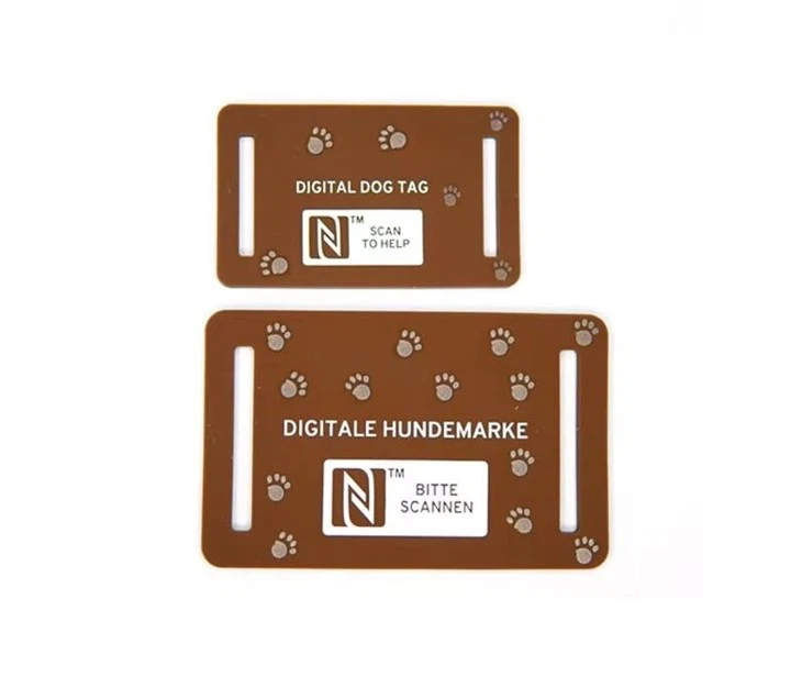Silicone Nfc Dog Tags